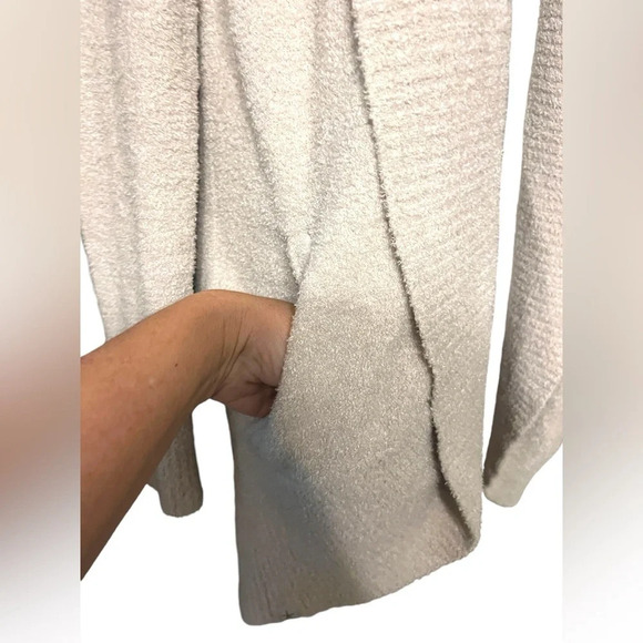 Barefoot Dreams CozyChic Lite Open Front Cardigan Cream Beige Size XS/S - Picture 3 of 6